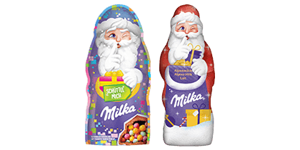 Milka Hohlfiguren